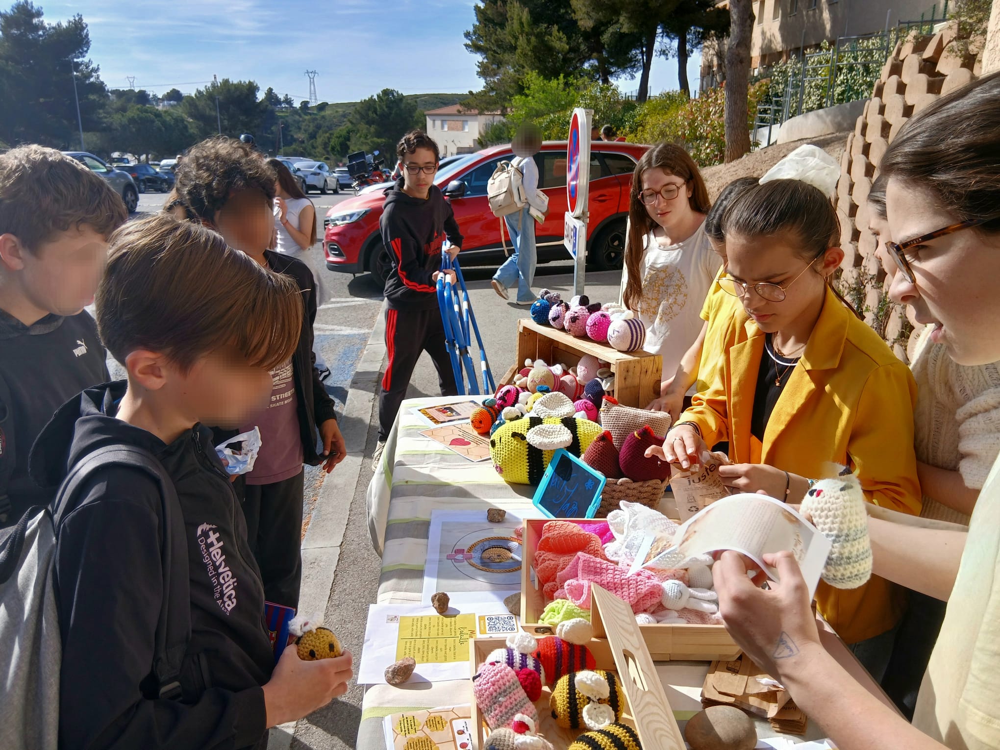 Vente au collège Sainte Elisabeth